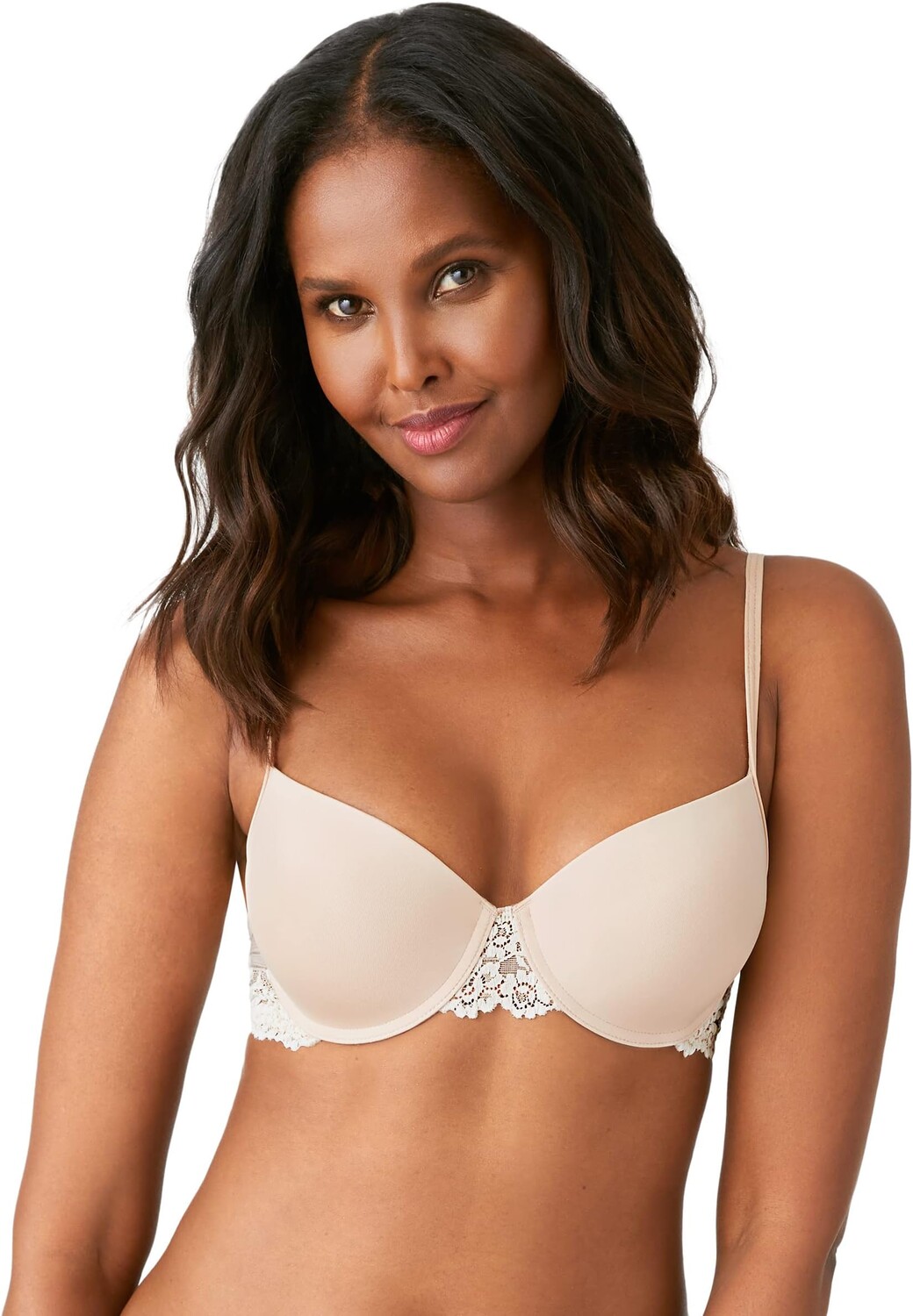 

Бюстгальтер пуш-ап Petite Embrace Lace 75891 Wacoal, цвет Natural Nude/Ivory