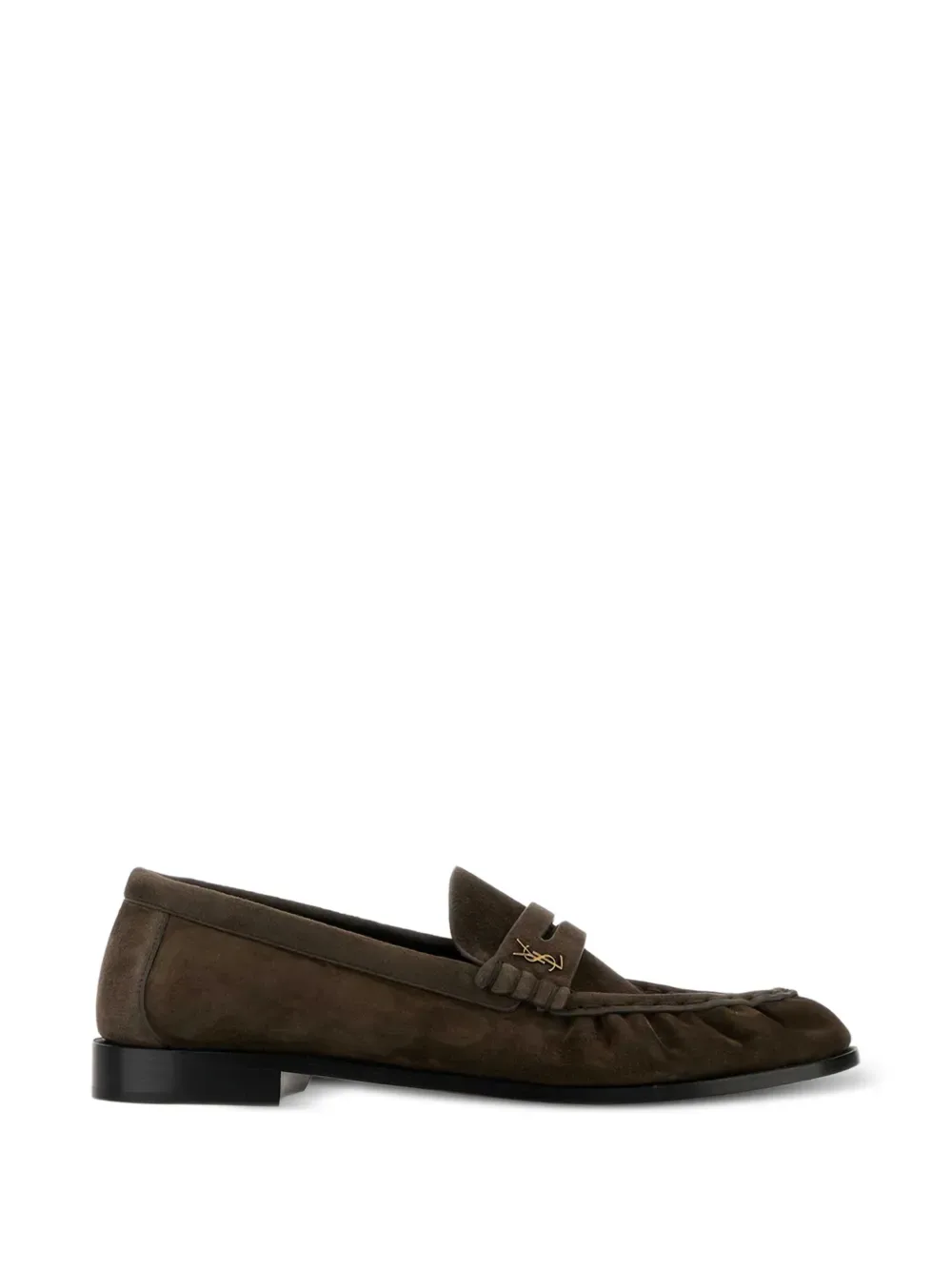 Лоферы Mud SAINT LAURENT, коричневый