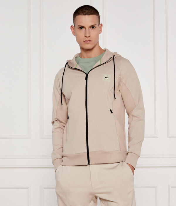 

Свитер с провисающим ребром Regular fit Boss Green, желтый