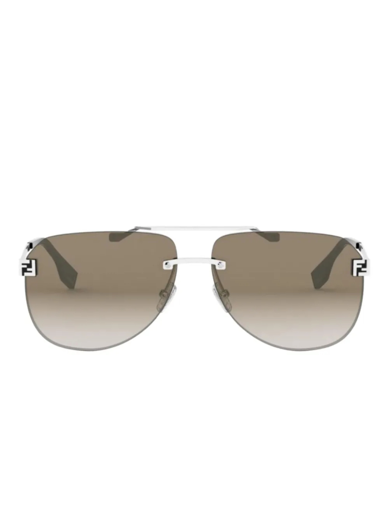 

Солнцезащитные очки с мотивом FF FENDI, серебряный