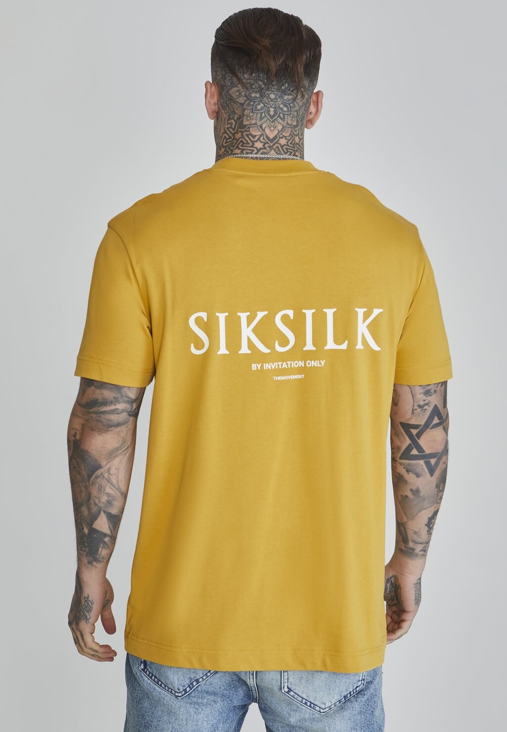

Футболка с принтом GRAPHIC SIKSILK, желтый