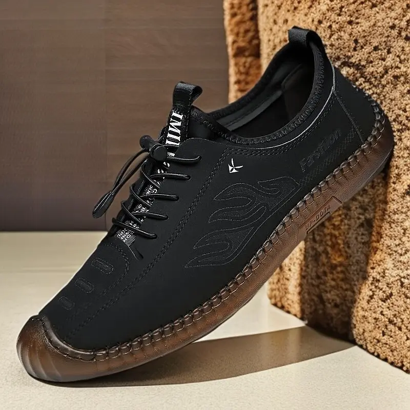 ZAMST Мужские повседневные кроссовки Low Top черные, цвет Black — фото 3