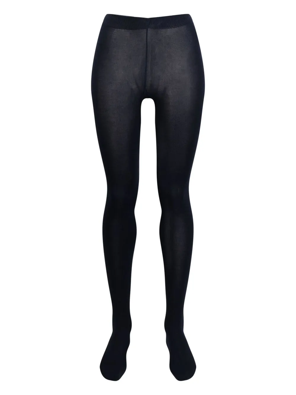 

Кашемировые колготки с завышенной талией Wolford, синий