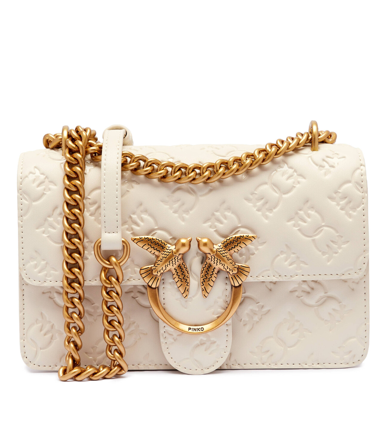 

Сумка через плечо Pinko LOVE ONE MINI, экрю