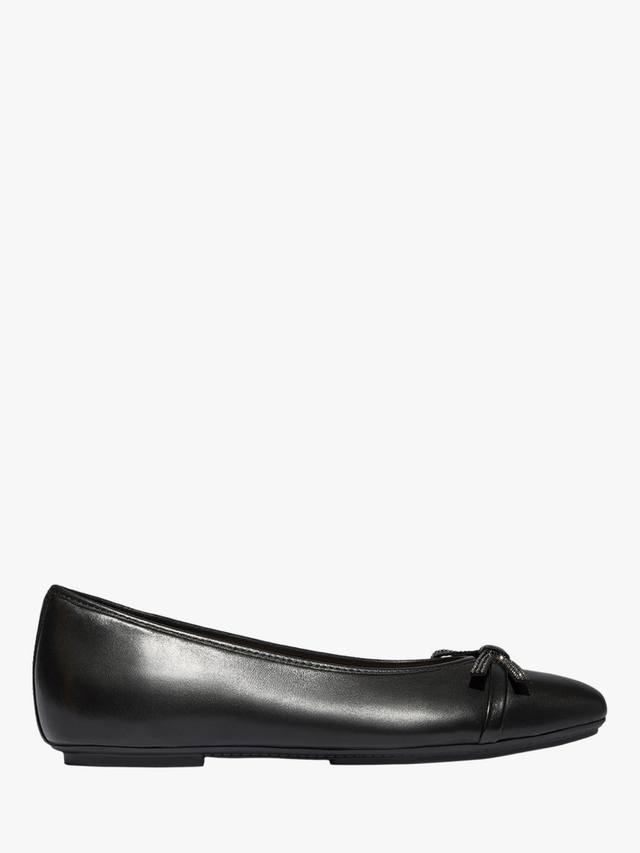 Delicato Glitz Bow балетки на каблуке FitFlop, Black