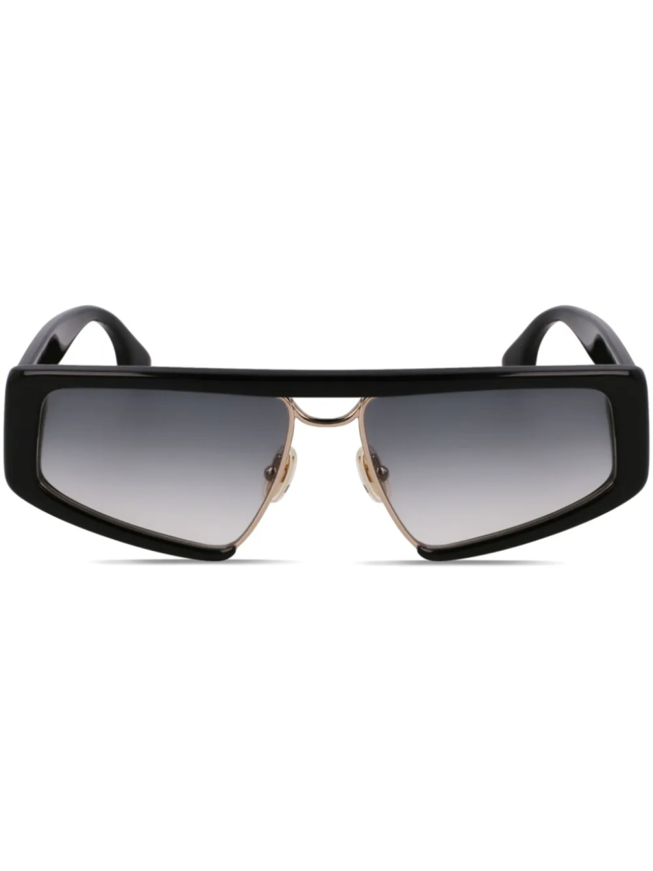 

Victoria Beckham Eyewear солнцезащитные очки в оправе 'кошачий глаз', черный