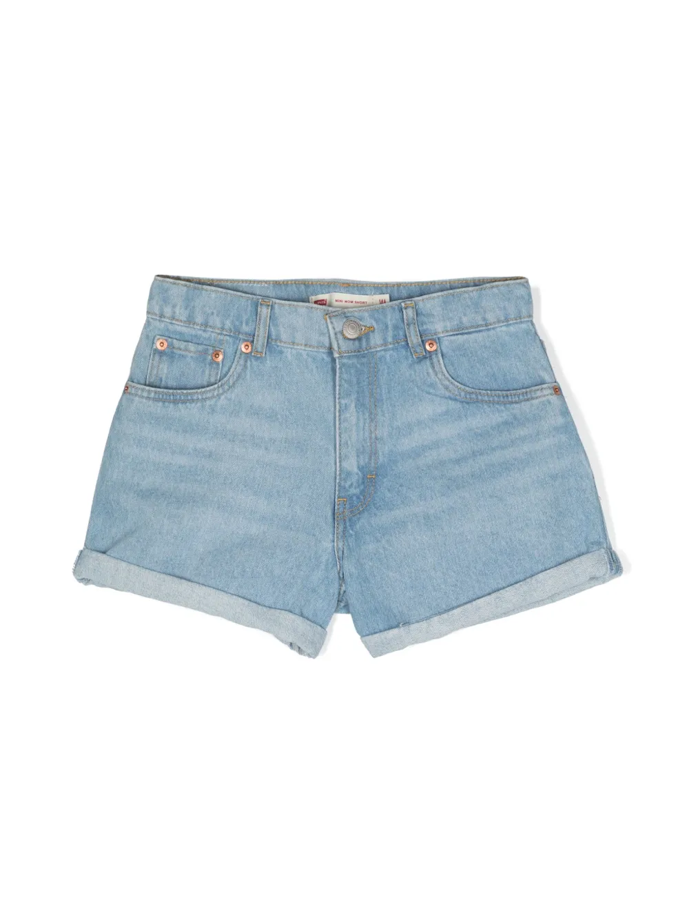 

Джинсовые шорты Mini Mom Levi's Kids, синий
