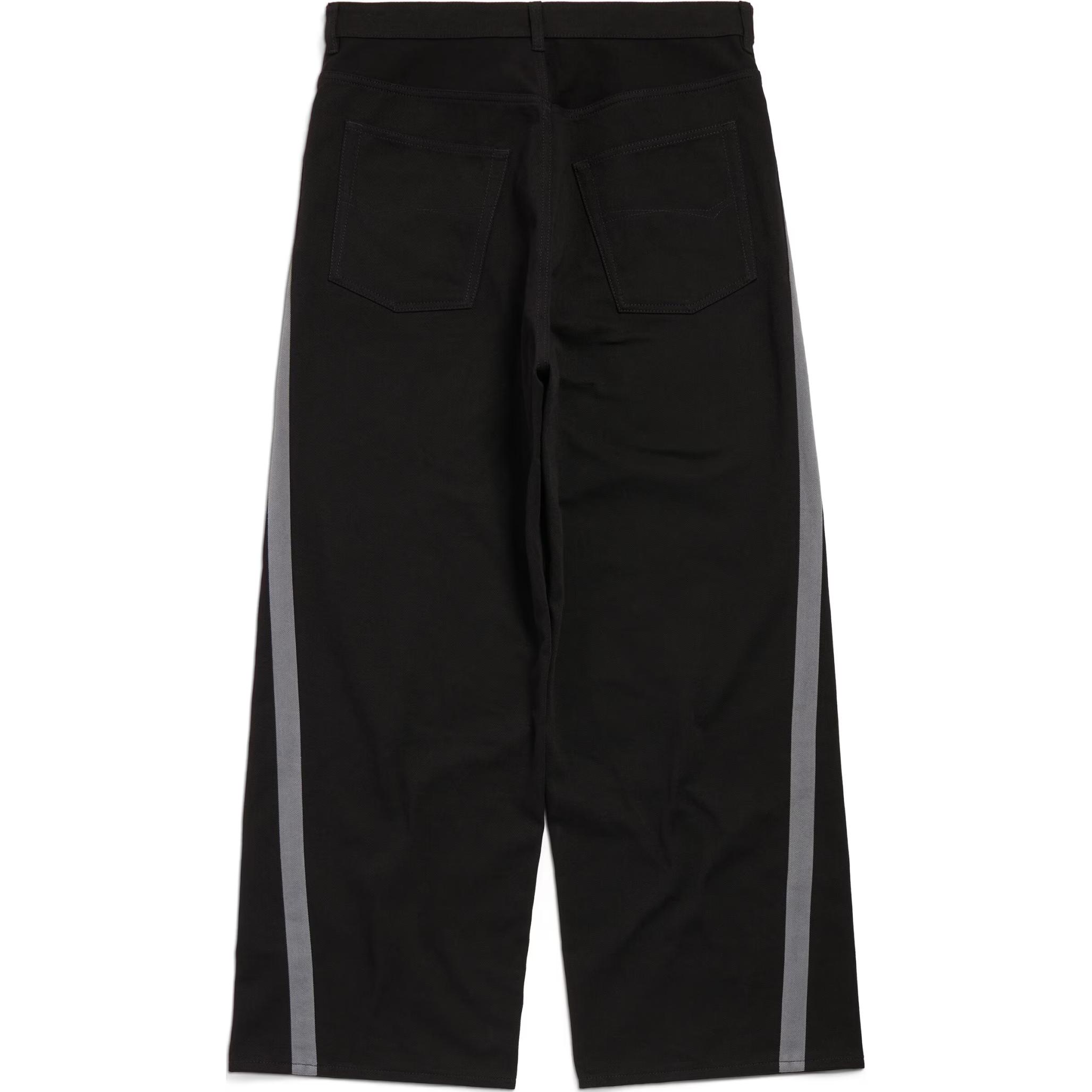 Balenciaga Повседневные брюки Regular Fit мужские black — фото 4