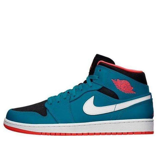 

Кроссовки Air Jordan 1 Retro Mid 'Teal'