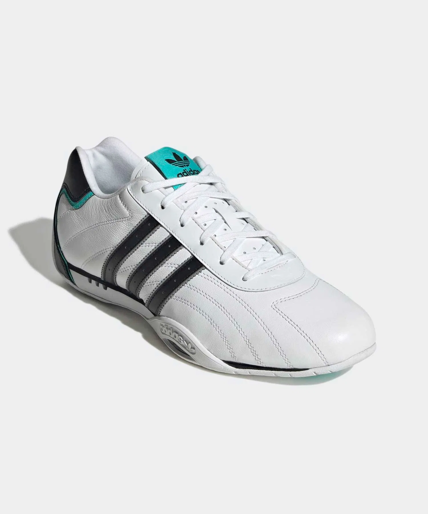 Унисекс кроссовки Adidas Adiracer Lo Mercedes-AMG PETRONAS F1 Team белые — фото 4
