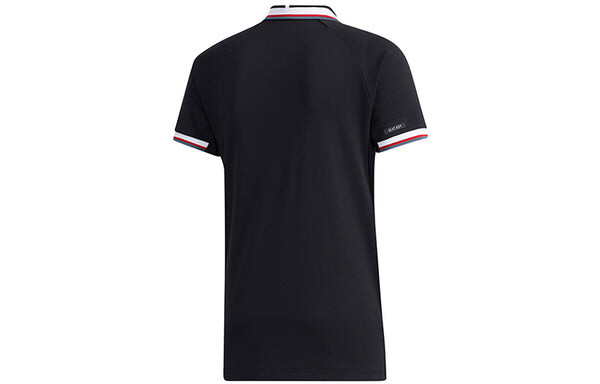 Футболка adidas Htrdy M Pl1 Sl Tennis Sports Polo Shirt Black, черный — фото 2