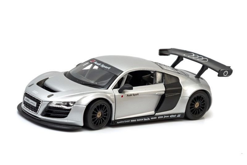 

AUDI R8 LMS 56100 1:24 серебристый Rastar