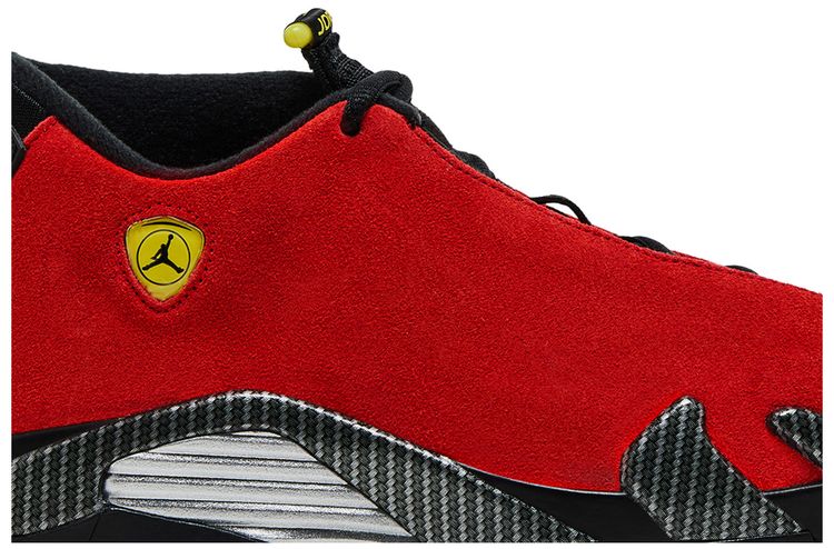 Кроссовки Air Jordan 14 Retro GS 'Ferrari' 2025, красный — фото 2