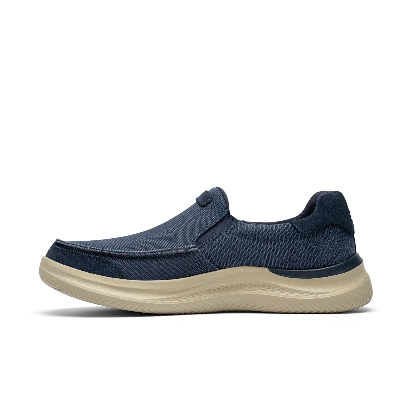 

Skechers Хастинг низкие повседневные туфли мужские морской синий, цвет Marine Blue