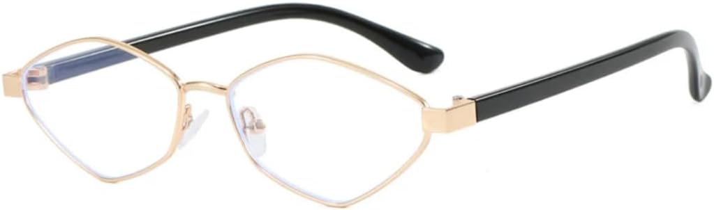 

Солнцезащитные очки с защитой UV400 | Металлическая оправа, линзы конфетного цвета | Для женщин и мужчин, для занятий спортом на открытом воздухе и вождения DSVIGF, Gold Clear