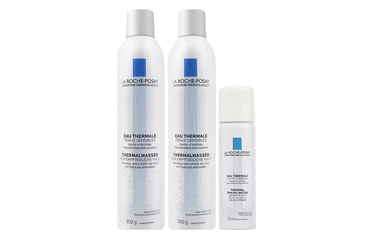 La Roche-Posay LIFUQUAN Onsen Sui спрей успокаивающий 300 мл*2+50 мл, Spray 300ml*2 + the same spray 50ml