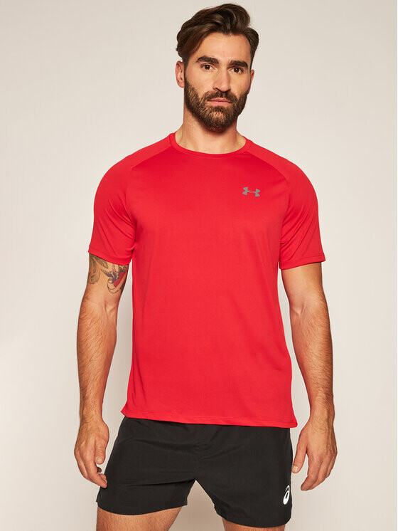 

Техническая футболка стандартного кроя Under Armour, красный