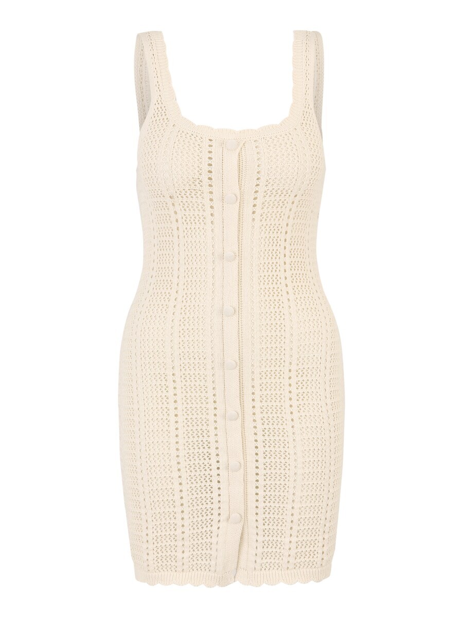 

Вязаное платье Vila Petite Knitted dress KIRA, бежевый