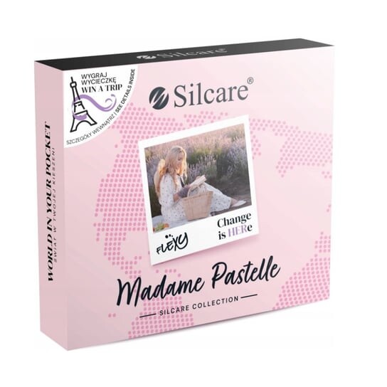 

Набор 4х гибридных лаков, 4,5г Silcare Flexy Madame Pastelle
