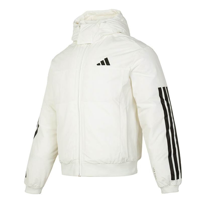

Пуховик мужской белый Adidas
