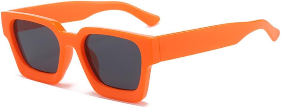 

LVTFCO Модные солнцезащитные очки конфетных цветов для женщин, винтажные градиентные оттенки, защита от УФ-излучения UV400, мужские солнцезащитные очки в стиле панк, Orange Gray