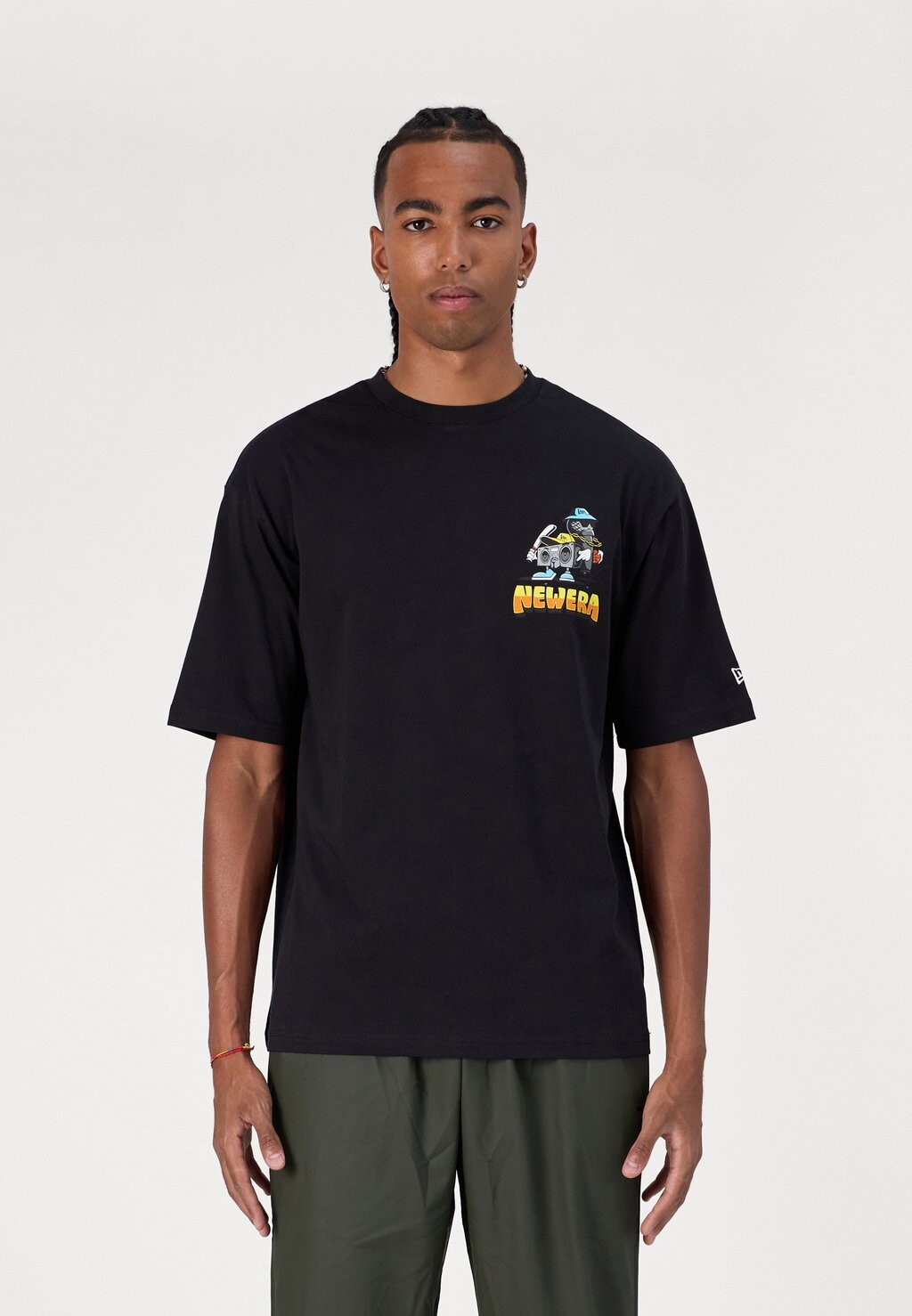 

Футболка с принтом LOCATION GRAPHIC TEE New Era, черный