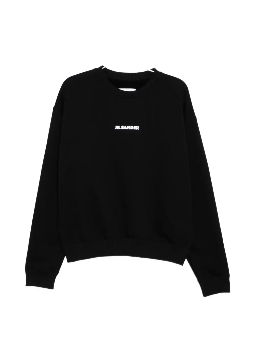 

Свитшот с принтом логотипа Jil Sander, черный