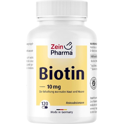 

Биотин 10 мг в капсулах с высокой дозой Zein Pharma - Germany Gmbh