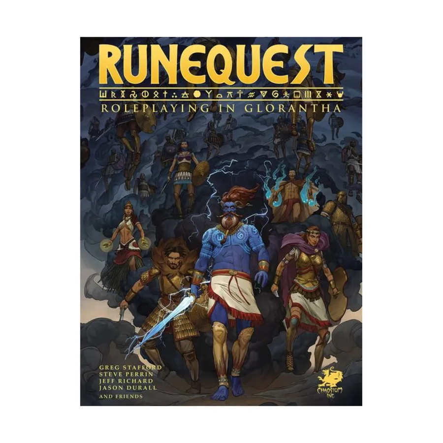

Roleplaying in Glorantha (4th Edition), RuneQuest (Chaosium), твердый переплет