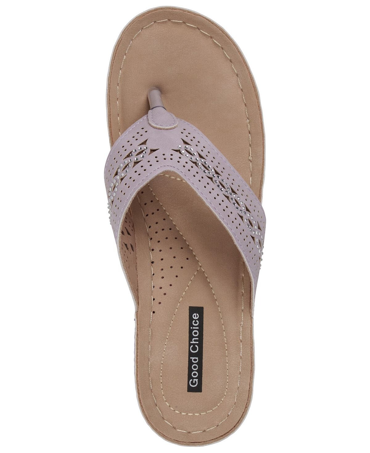 Женские босоножки на танкетке Bari Thong GC Shoes — фото 4