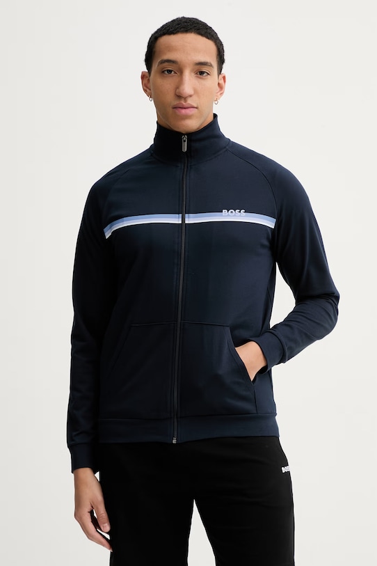 

Оригинальная толстовка для отдыха jacket z. BOSS, темно-синий