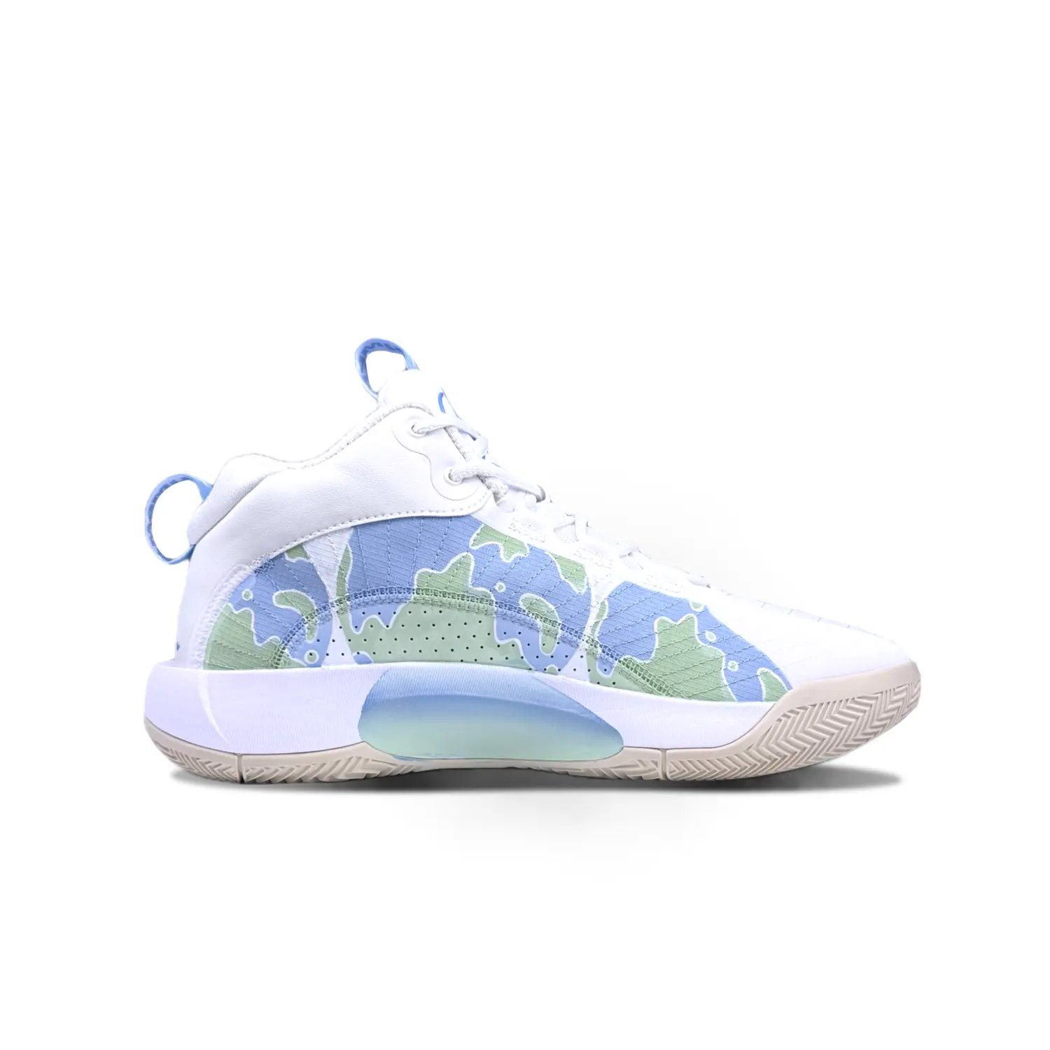 

Баскетбольные кроссовки Jumpman 2021 мужские, среднего размера, синие Jordan