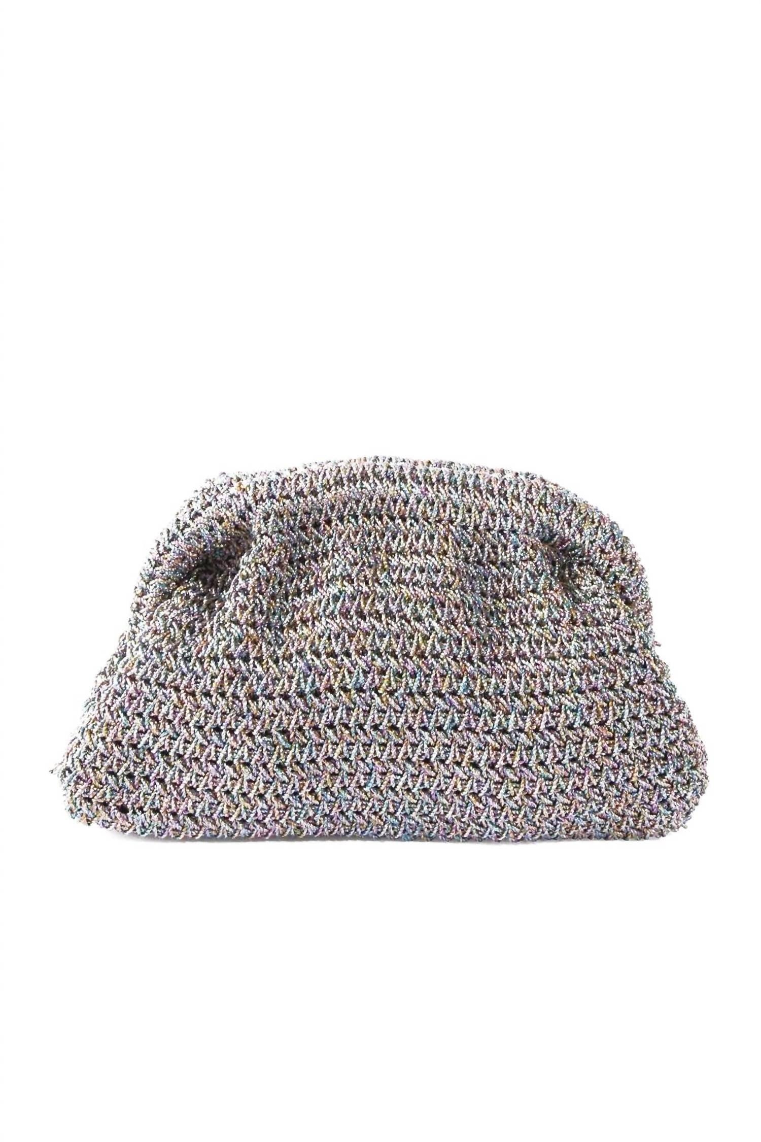 

Maria La Rosa Женская сумка для настольных игр, серебристый металлик