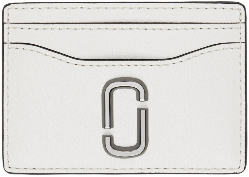 

Бело-черный держатель для карт «The Utility Snapshot» Marc Jacobs