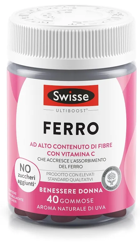 

Swisse Ferro 40 жевательных конфет