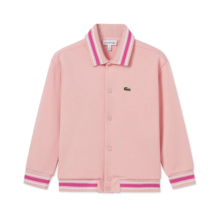 Свитшот SS25 для детей 3-7 лет LACOSTE, i08/светло-розовый