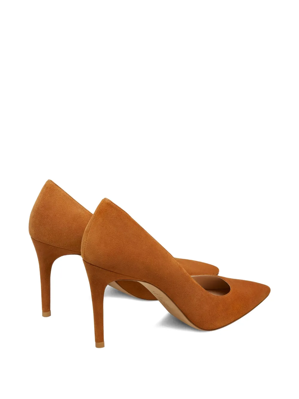 Туфли-лодочки Power 85 с заостренным носком Stuart Weitzman, коричневый — фото 3