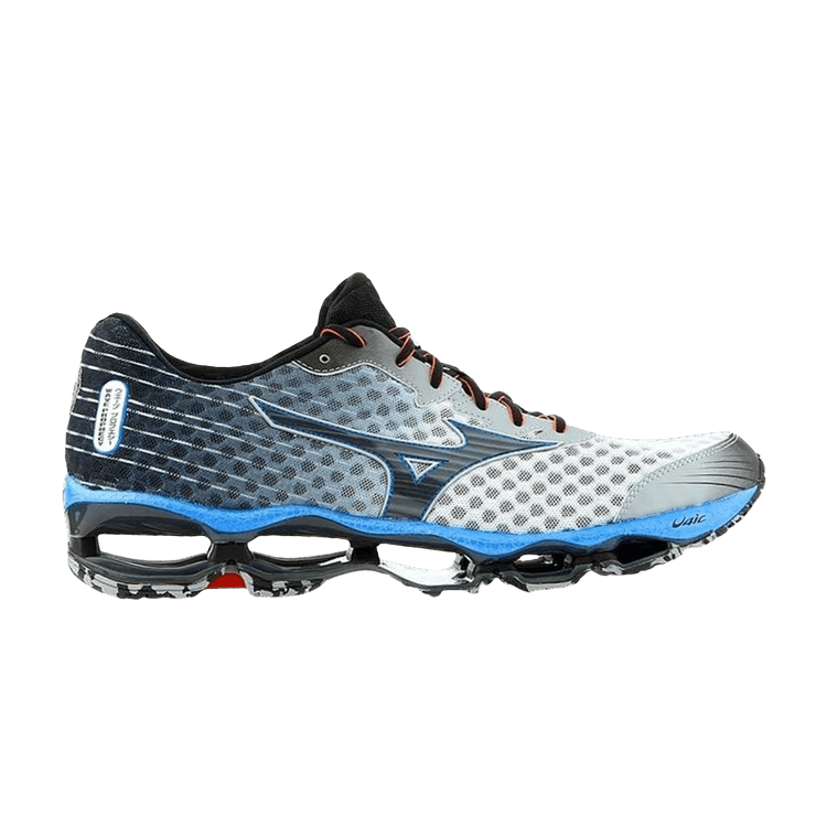 

Кроссовки Mizuno Wave Prophecy 4 'White Black Directoire Blue', белый