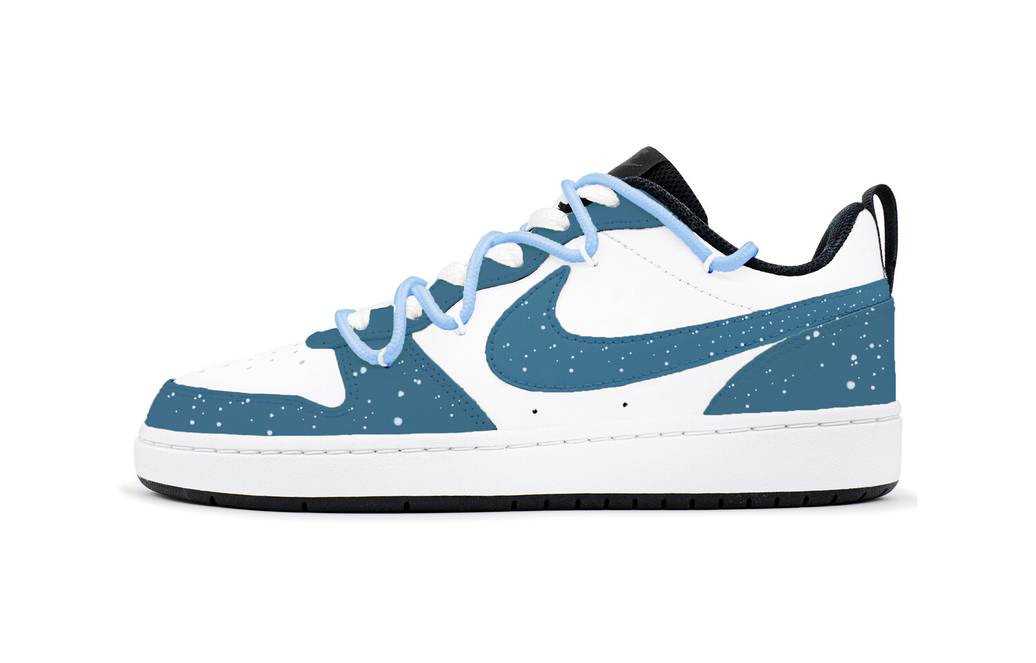 

Обувь для скейтбординга Court Borough 2 для детей, начальная школа Nike, синий/белый