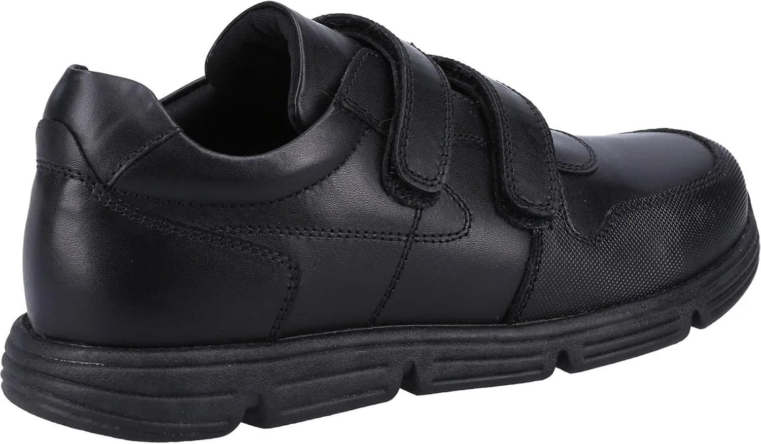 Туфли Hush Puppies Boys Lucas Senior School Uniform Shoe, Black — фото 2