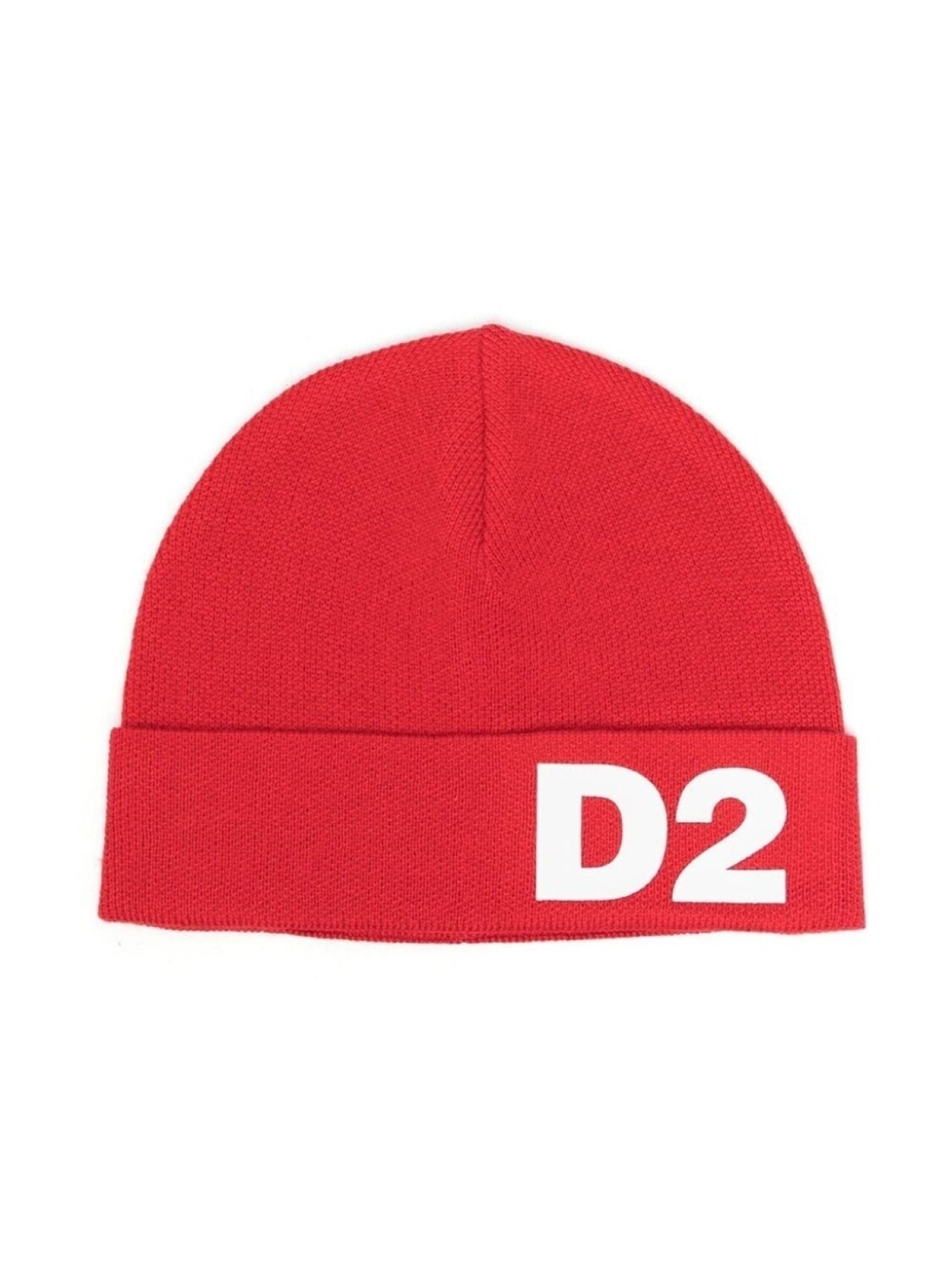 

Трикотажная шапка с логотипом Dsquared2 Kids, красный