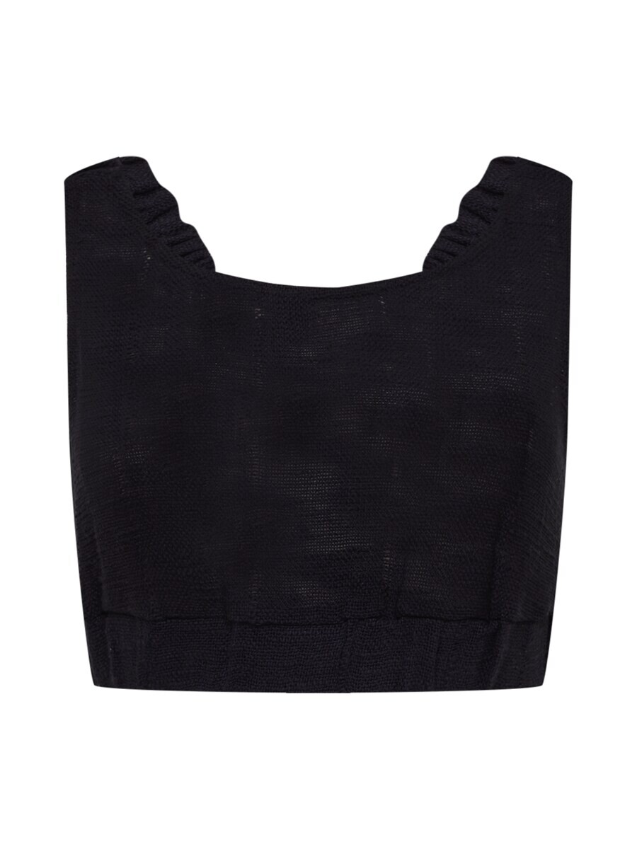 

Вязаный топ Cotton On, черный