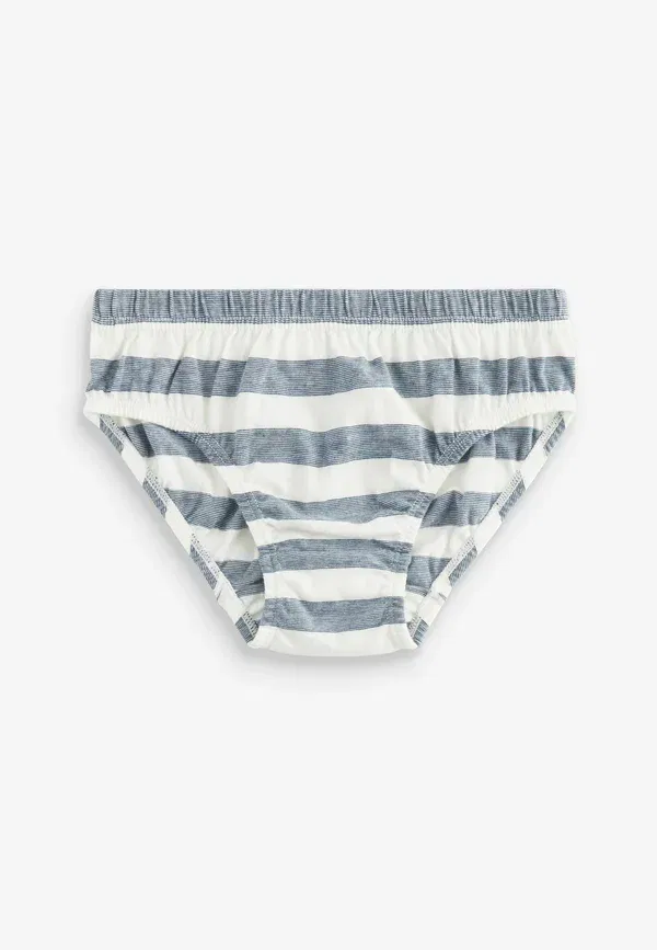 Трусы боксеры Next 10 pack standard briefs, синие звезды и полоски — фото 4