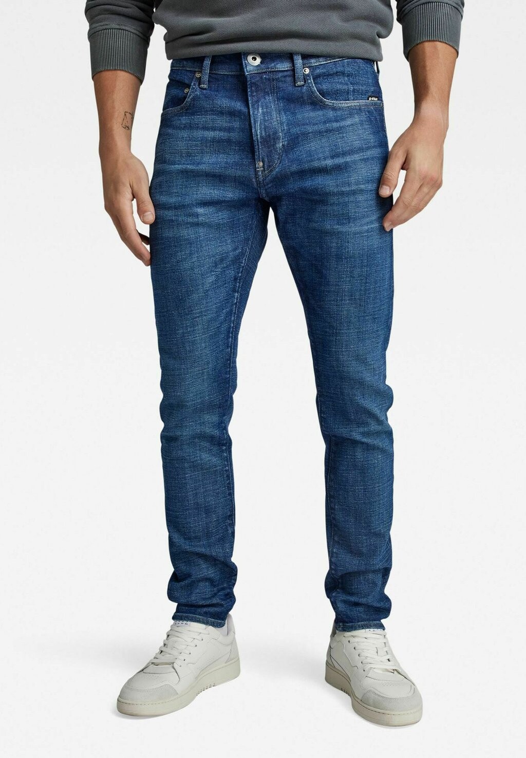 

Джинсы Slim Fit REVEND G-Star, цвет faded blue copen