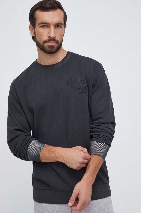 

Толстовка из хлопка Colorwear Colourwear, серый