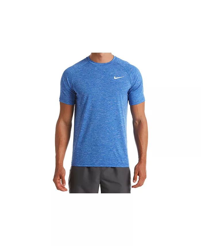 

Мужская влагоотводящая термофутболка Hydroguard Heather Big & Tall Nike, синий