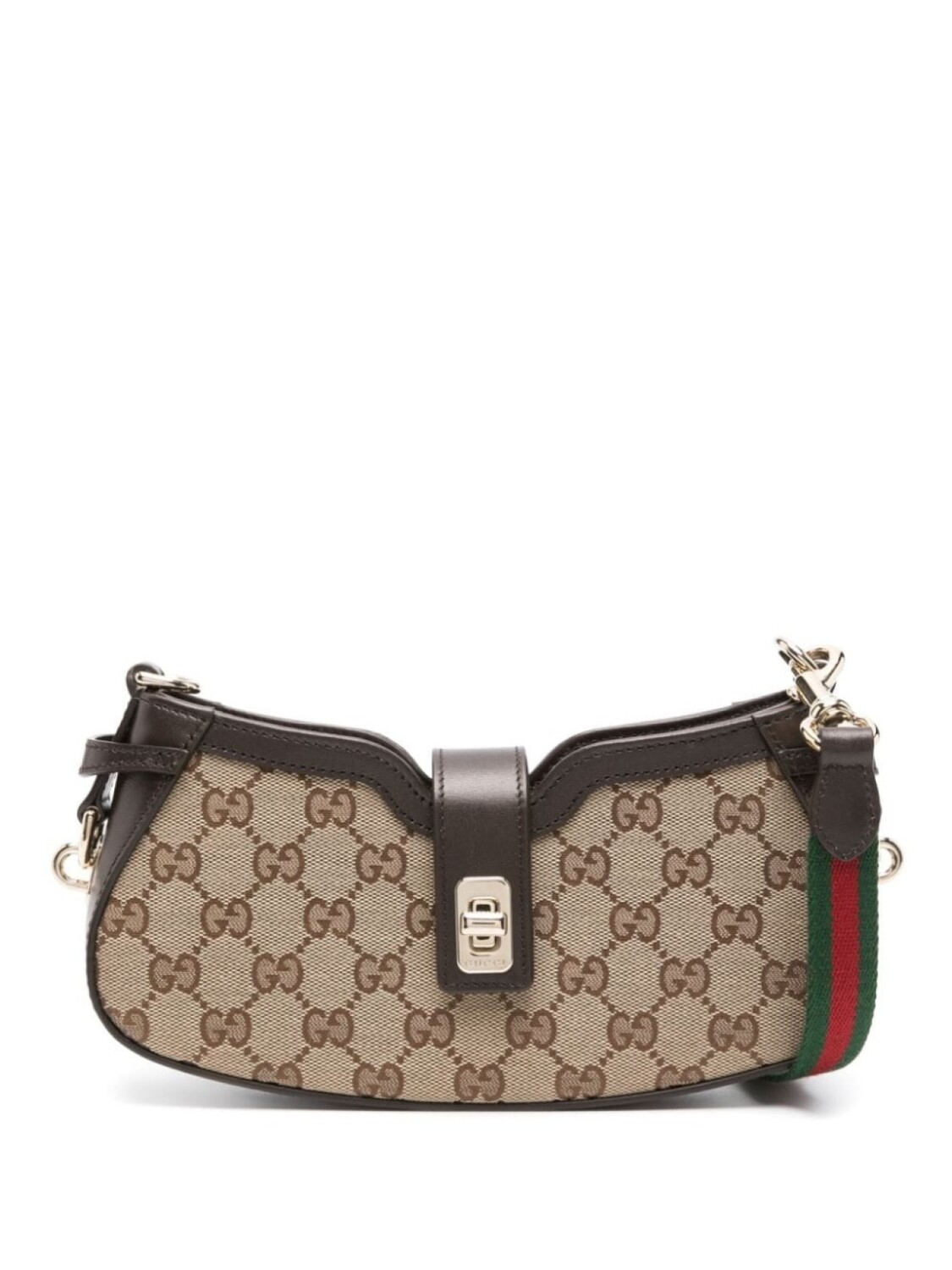 

Маленькая сумка на плечо Gucci Moon Side, коричневый