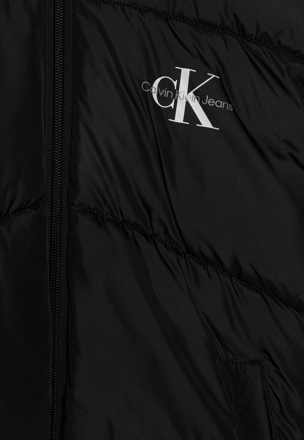 Зимняя куртка PUFFER Calvin Klein Jeans, цвет black — фото 4