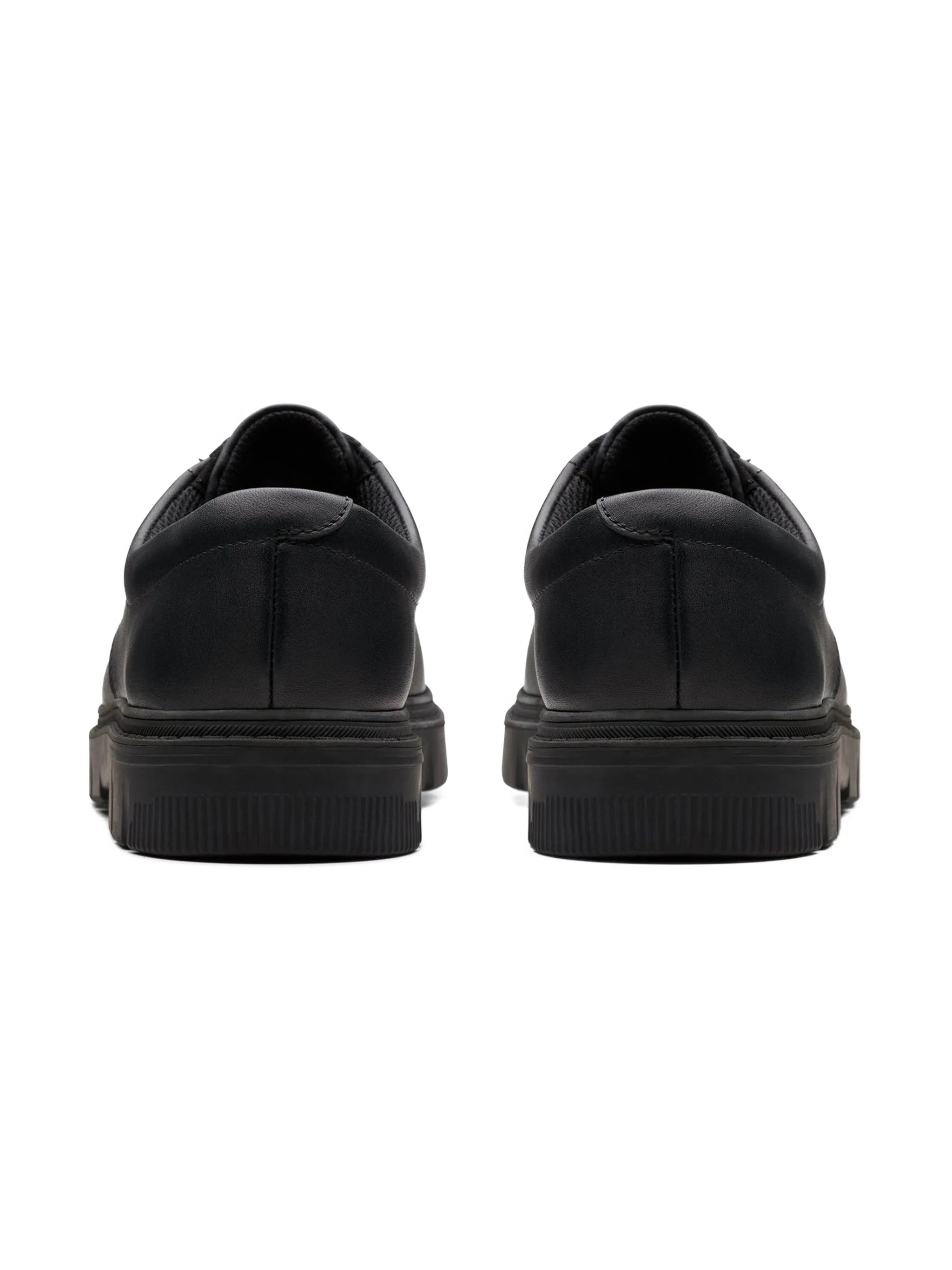 Туфли дерби Lorcam Loop на шнуровке Clarks Kids, черный — фото 4