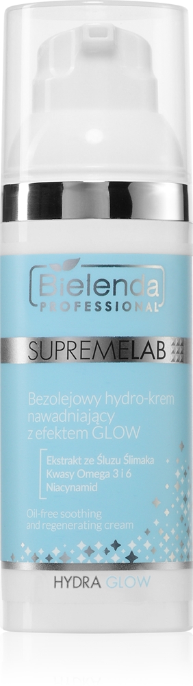 

Восстанавливающий крем для лица Supremelab Hydra Glow Bielenda Professional, 50 мл